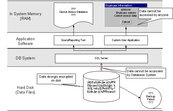 Automatic Whole Database Encryption – How It Works